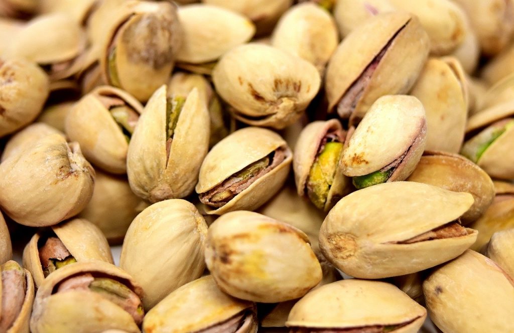 pistacje solone niełuskane