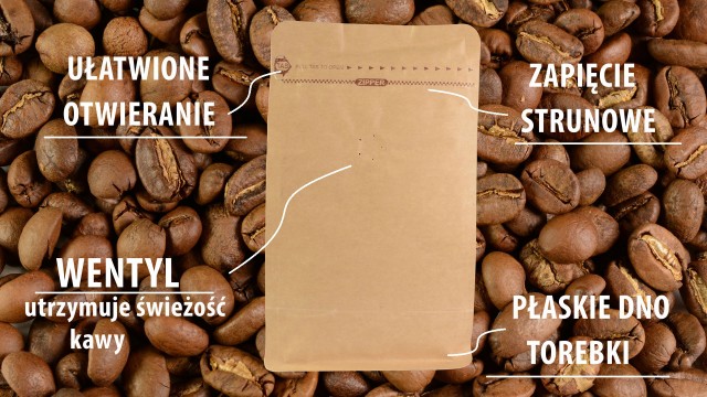 Kawa aromatyzowana Amaretto ziarnista Arabica Gdzie kupić 250g
