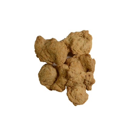 Kotlety sojowe surowe rozsypane na stole