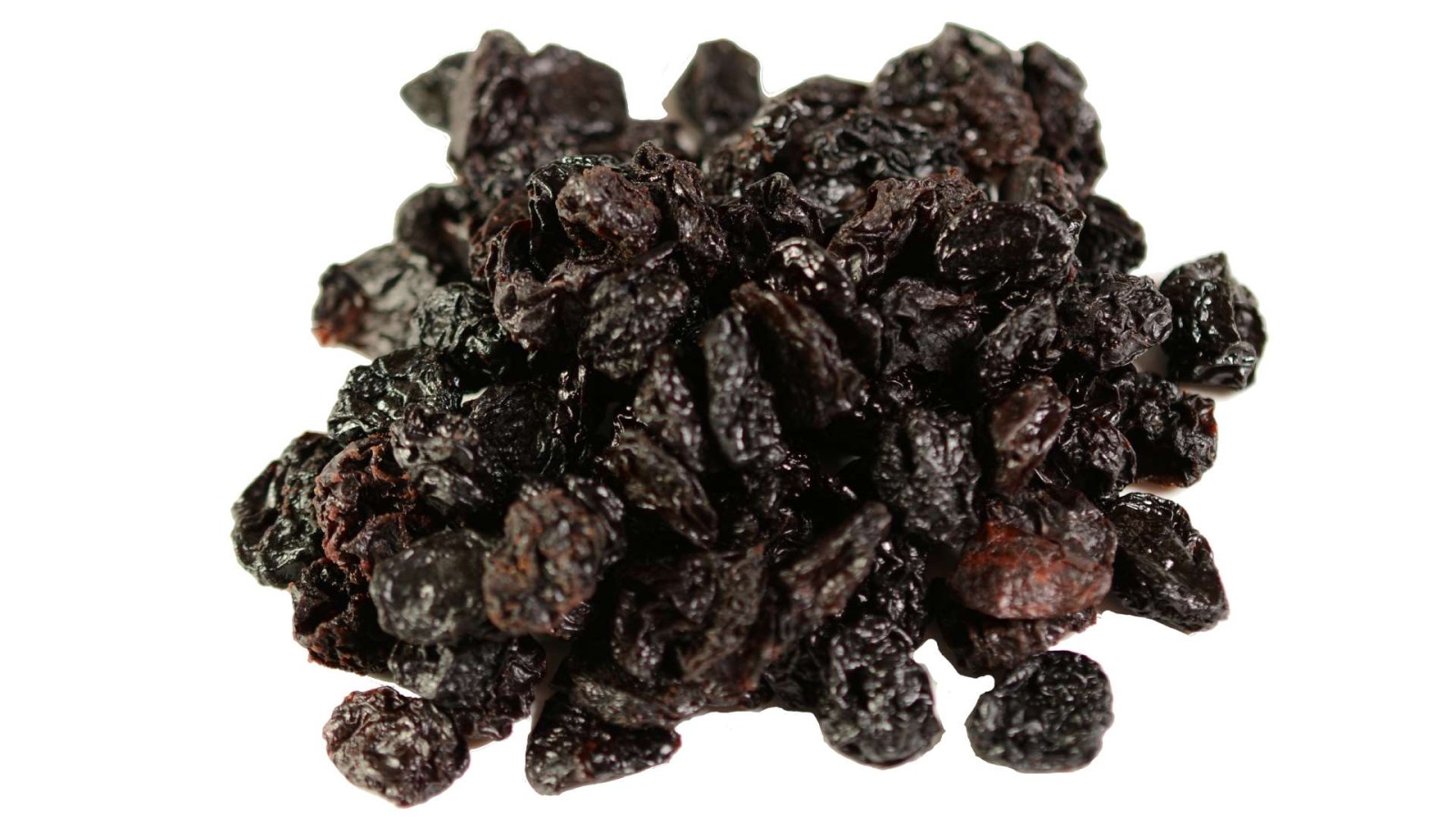 wiśnie suszone bez pestek luzem na stole