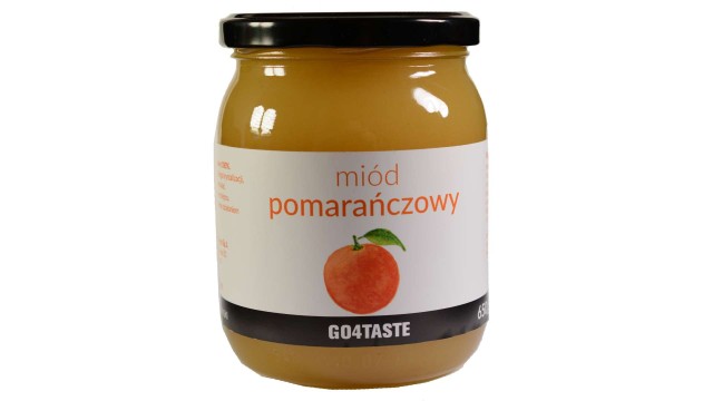 Miód pomarańczowy 650g z Hiszpanii Sklep|Go4taste