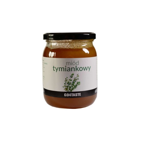 Miód tymiankowy w słoiku 650g