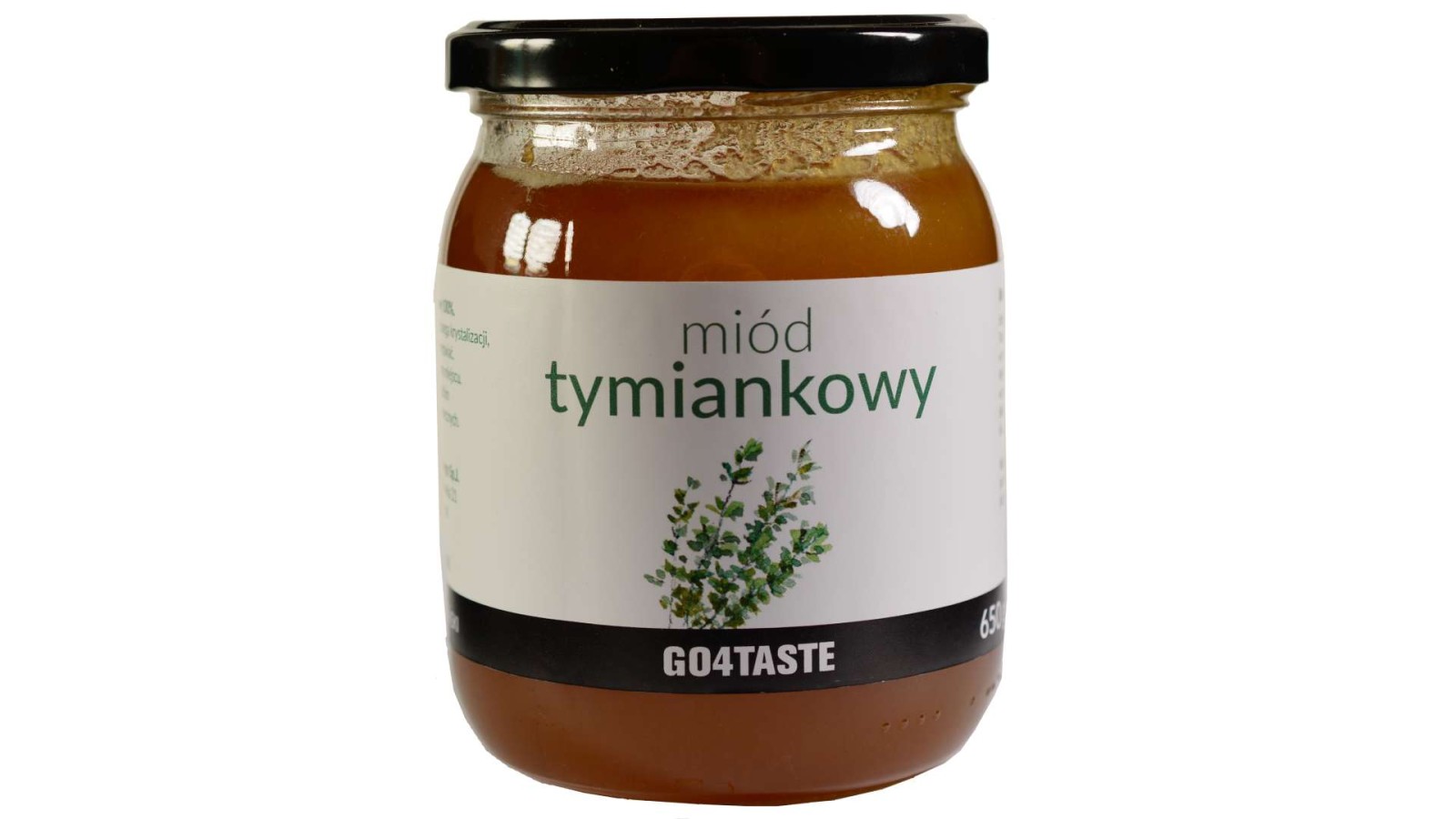Miód tymiankowy w słoiku 650g