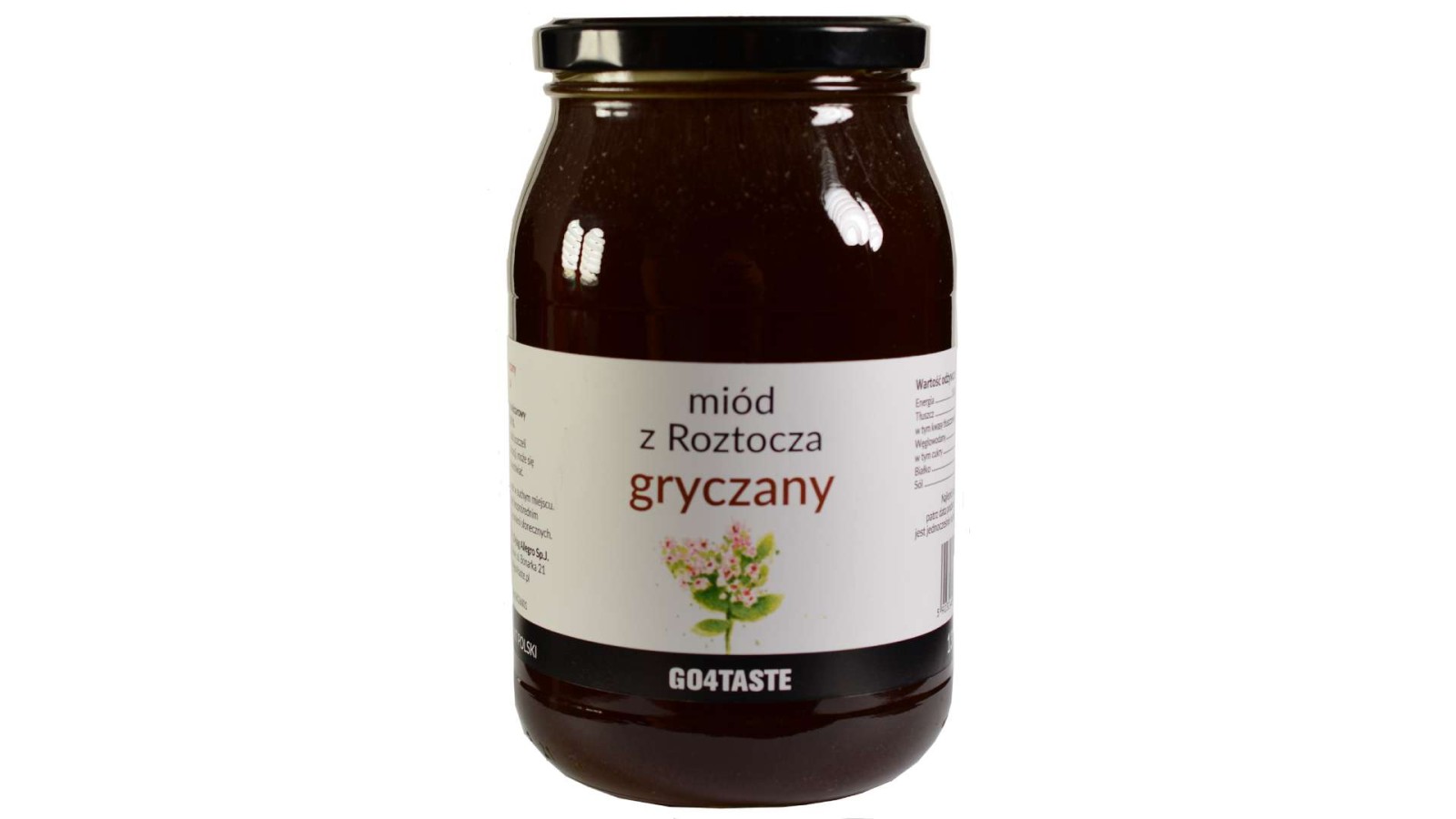 Miód gryczany nektarowy do bezpośredniej konsumpcji