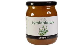 Miód tymiankowy w słoiku 650g