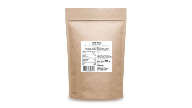 Agar Agar 250 g — roślinny zamiennik żelatyny | Go4taste