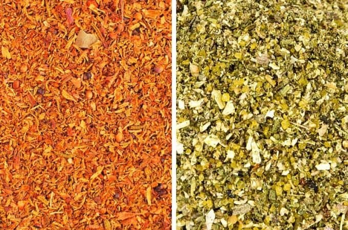 Czybryca zielone i czybryca czerwona - porównanie wyglądu