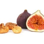 Figi świeże i figi suszone z nalotem białym