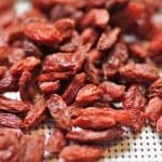 Jagody Goji rozyspane