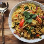 Sałatka ryżowa z komosą ryżową