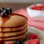 pancake polane syropem klonowym