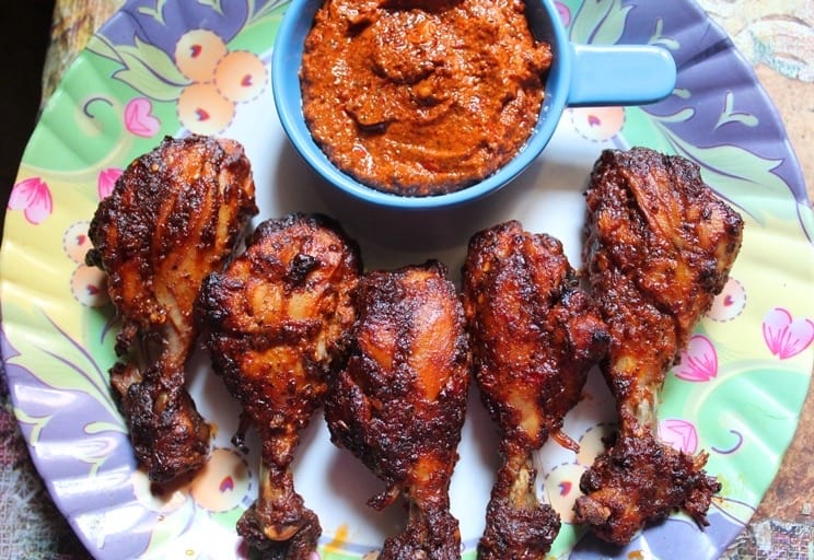 Danie z kurczakiem piri piri