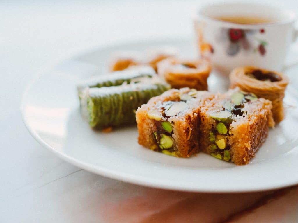 Baklava turecka z pistacjami