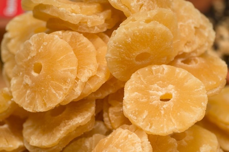 Ananas suszony kandyzowany 