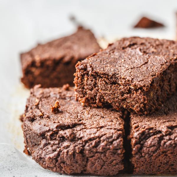 Brownie z orzechami laskowymi szybkie