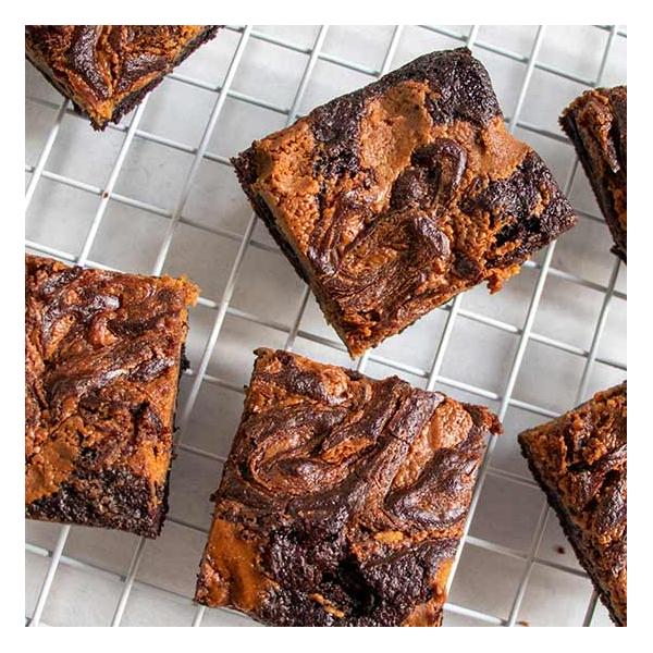 Brownie czekoladowe z orzechami brazylijskimi